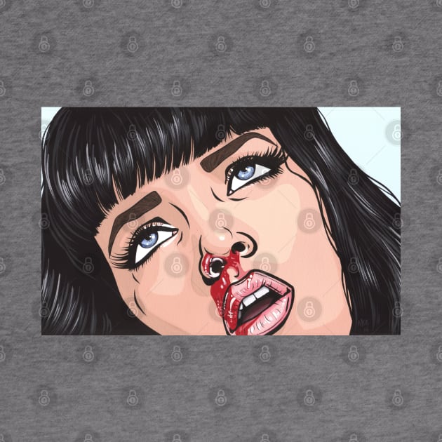 Mia Wallace by turddemon